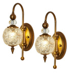 Glassé | Modern Glass LED Bedside Wall Sconce | ZRB LUMA